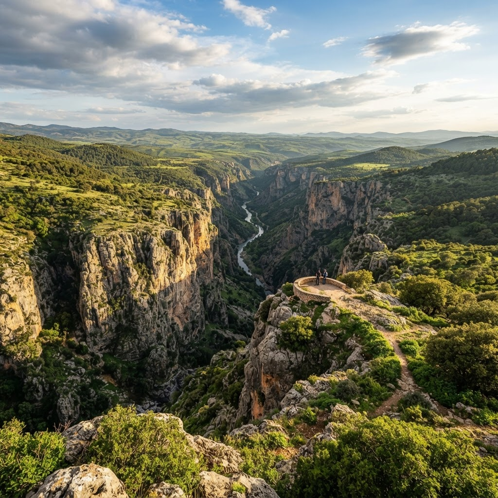 Dramatic gorges near Taza